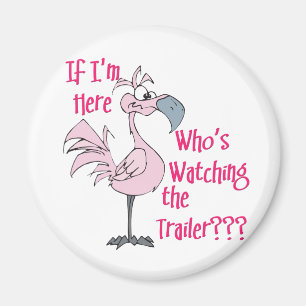 Funny Trailer Park Shirt Magneet
