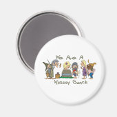 Funny Trailer Park Shirt Magneet (Voorkant / Achterkant)