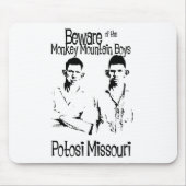 Funny Trailer Park Shirt Muismat (Voorkant)