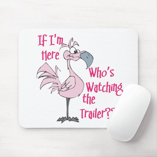 Funny Trailer Park Shirt Muismat (Met muis)