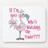 Funny Trailer Park Shirt Muismat (Voorkant)