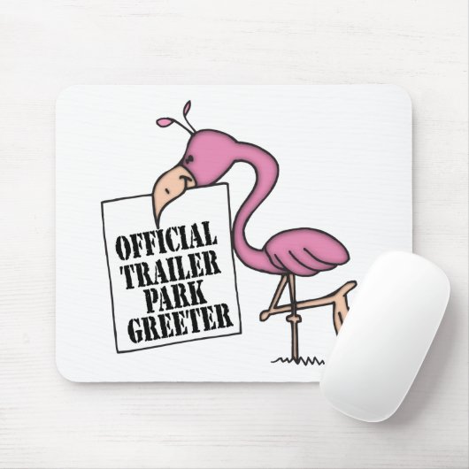 Funny Trailer Park Shirt Muismat (Met muis)