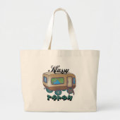 Funny Trailer Park Shirten en Gifts Grote Tote Bag (Voorkant)