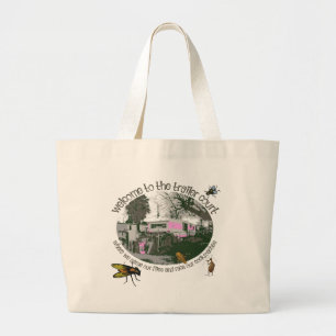 Funny Trailer Park Shirten en Gifts Grote Tote Bag