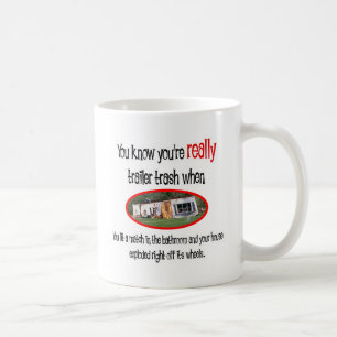 Funny Trailer Park Shirten en Gifts Koffiemok