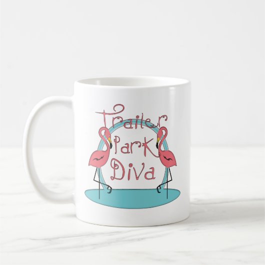 Funny Trailer Park Shirten en Gifts Koffiemok (Links)