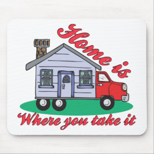 Funny Trailer Park Shirten en Gifts Muismat