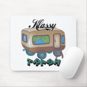 Funny Trailer Park Shirten en Gifts Muismat (Met muis)