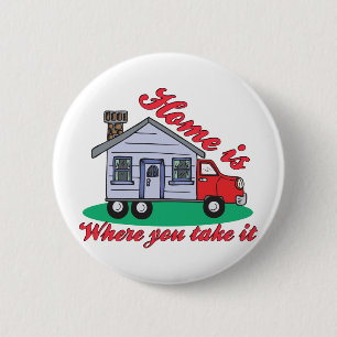 Funny Trailer Park Shirten en Gifts Ronde Button 5,7 Cm