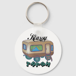Funny Trailer Park Shirten en Gifts Sleutelhanger