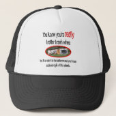 Funny Trailer Park Shirten en Gifts Trucker Pet (Voorkant)
