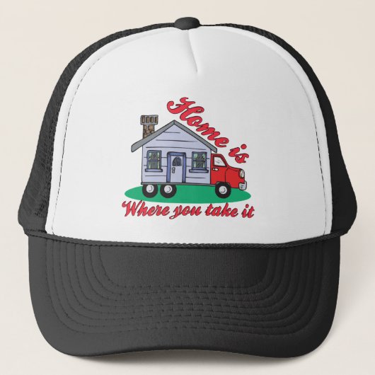 Funny Trailer Park Shirten en Gifts Trucker Pet (Voorkant)