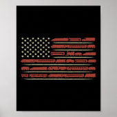 Funny Train Collector Gift Adults Conductor Model Poster (Voorkant)