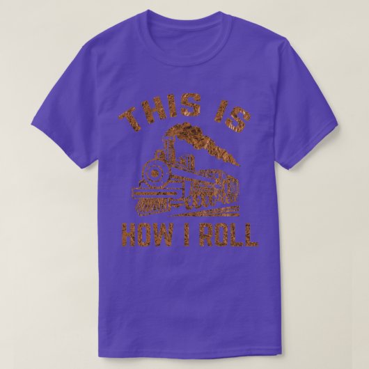Funny Train Conductor Train Watching Gift 16 T-shirt (Design voorkant)