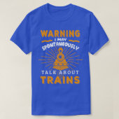Funny Train Conductor Train Watching Gift 3 T-shirt (Design voorkant)