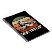 Funny Train Railroad Quote Railfan Notitieboek (Rechterzijde)