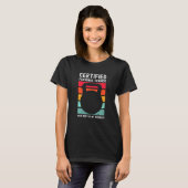 Funny Trainer Fitness Certified Personal Trainer T-shirt (Voorkant volledig)