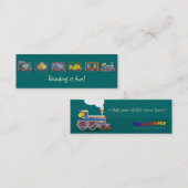 Funny Tram bladwijzer Contactkaartje (Voorkant / Achterkant)