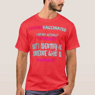 Funny Trans gevaccineerd T-shirt