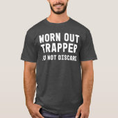 Funny Trapping Shirt voor pa of opa (Voorkant)