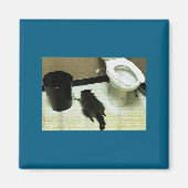 Funny Trashed Panda Drunk Racoon Magneet (Voorkant)