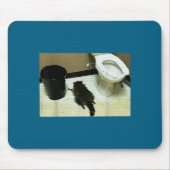 Funny Trashed Panda Drunk Racoon Muismat (Voorkant)