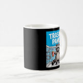 Funny Trashed Panda Raccoon Gets Drunk 1ff512797a7 Koffiemok (Voorkant rechts)