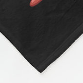 Funny Trashed Panda Raccoon Gets Drunk  Fleece Deken (Hoek)