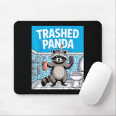 Funny Trashed Panda Raccoon Gets Drunk Muismat (Met muis)