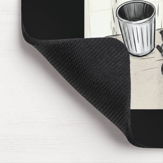 Funny Trashed Panda Racoon Gets Drunk  Muismat (Hoek)