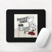 Funny Trashed Panda Racoon Gets Drunk  Muismat (Met muis)