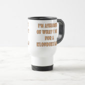 Funny Travel Coffee Mug Reisbeker (Voorkant rechts)