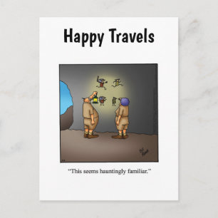 Funny Travel Humor Briefkaart