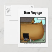 Funny Travel Humor Briefkaart (Voorkant / Achterkant)