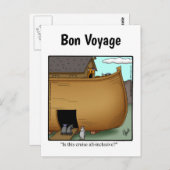 Funny Travel Humor Briefkaart (Voorkant / Achterkant)