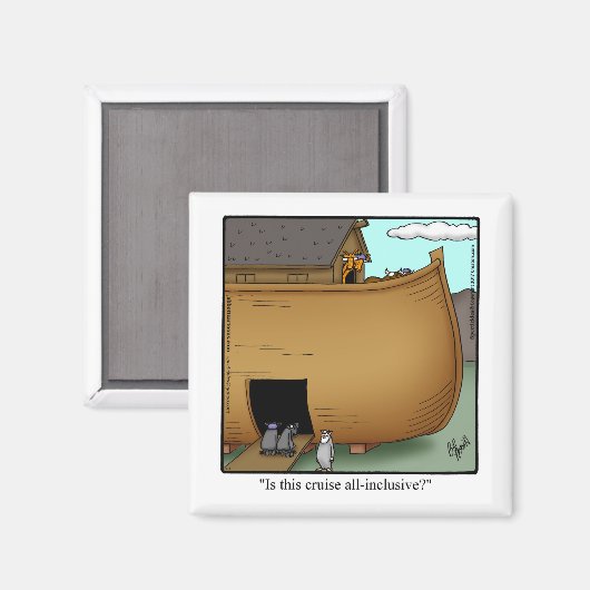 Funny Travel Humor Magnet Gift (Voorkant / Achterkant)