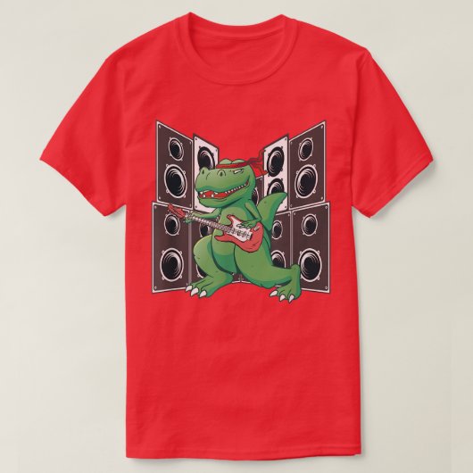 Funny TRe met EGuitar Rock en Roll T-shirt (Design voorkant)
