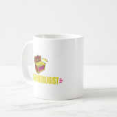 Funny Treasure Hunting Koffiemok (Voorkant links)