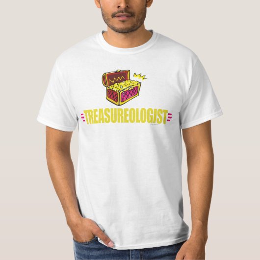 Funny Treasure Hunting T-shirt (Voorkant)