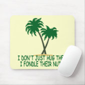 Funny tree hugger muismat (Met muis)