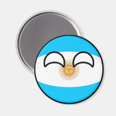 Funny Trending Geeky Argentina Countryball Magneet (Voorkant / Achterkant)
