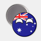 Funny Trending Geeky Australia Countryball Magneet (Voorkant / Achterkant)