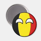 Funny Trending Geeky Belgium Countryball Magneet (Voorkant / Achterkant)