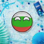 Funny Trending Geeky Bulgaria Countryball Papieren Bordje (Feest)