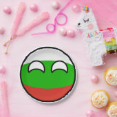 Funny Trending Geeky Bulgaria Countryball Papieren Bordje (Feest)