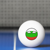 Funny Trending Geeky Bulgaria Countryball Pingpongbal (Net)