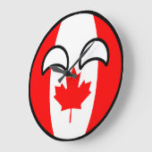 Funny Trending Geeky Canada County Grote Klok (Hoek)