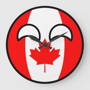 Funny Trending Geeky Canada County Grote Klok