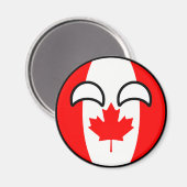 Funny Trending Geeky Canada County Magneet (Voorkant / Achterkant)