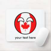 Funny Trending Geeky Canada County Muismat (Met muis)